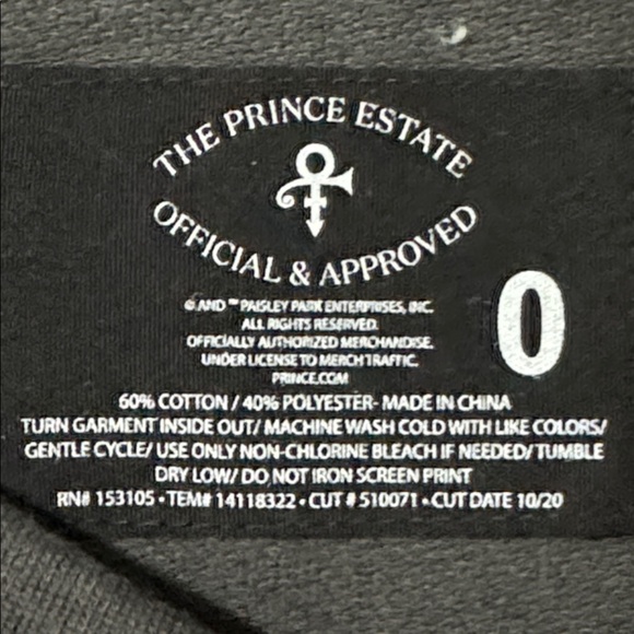 NWT Torrid Prince long sleeve tee shirt. Size L-12 - Picture 4 of 6